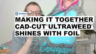 How to Add Foil to Heat Transfer Vinyl | Adding Foil to CAD-CUT&reg;&nbsp;UltraWeed&trade; | Making It Together