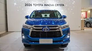 2026 Toyota Innova Crysta Review 🚘 | Powerful Diesel, Premium Comfort & Family King MPV