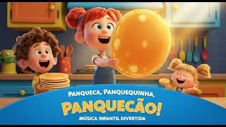 Panqueca, Panquequinha, Panquec&atilde;o  | M&uacute;sica Infantil Divertida para Crian&ccedil;as