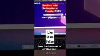 Make money online sharing videos online.