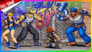 Final Fight 3 [Slowdown Patch] (SNES - US) Longplay (Auto 2P Play)