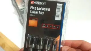 Testing Parkside Plug and Dowel Cutting Bits