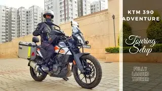 Touring Setup for KTM 390 Adventure | Modifications | Fully Loaded Tourer | MotoVlog