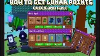 How To Get LUNAR POINTS (fast and quick)