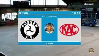 02.09.2022 - Fullgame - EV F&uuml;ssen vs. EC KAC