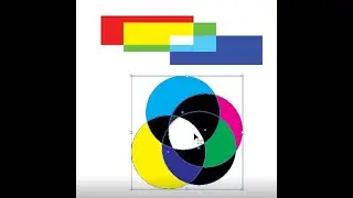 color details, path join, knife scissors tools, color combination of RGB CMYK