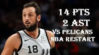 Marco Belinelli 14 Pts 2 Ast San Antonio Spurs vs NO Pelicans HIGHLIGHTS