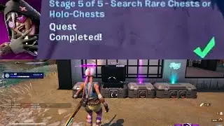 Search Rare Chests or Holo-Chests Fortnite