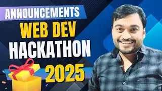 Hackathon 2025 is LIVE! 💻 Web Dev Challenge | Win Prizes | codingott.com