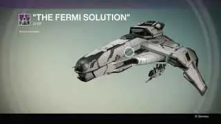 Destiny: Dead Orbit Rank 40! The Fermi Solution Ship, Shaders & More! [The Dark Below]