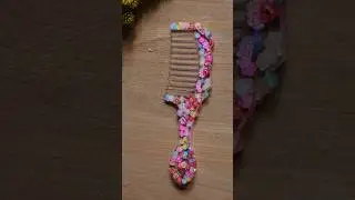 Resin Hair Comb DIY: Watch the Magic Unfold #shorts #trending #hairaccessories