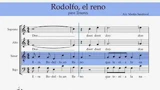 TENOR (LENTO) - Rodolfo, el Reno - Arr. Martin Sandoval - Coro Navide&ntilde;o Voces de Luz 2025