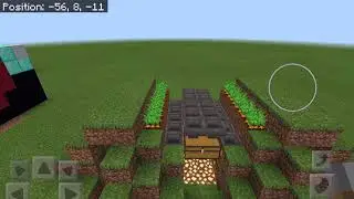 Minecraft pe automatic farming system