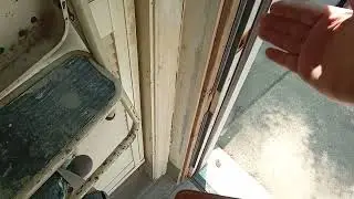 How to make an exterior door very hard to kick in. Angle iron on left & right side.