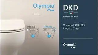 Bagno_DKD -  Rimless Technology inodoro Clear de Olympia Ceramica