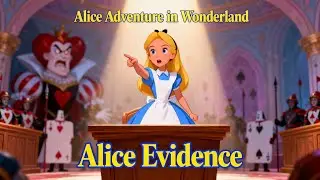 Chapter 12: Alice Evidence |Alice Adventure in Wonderland| #story #kids #audiobookforkids  #disney 