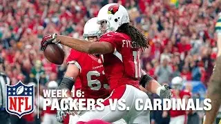 Carson Palmer Zips It To Larry Fitzgerald for 3-yard TD! | Packers vs. Cardinals | NFL
