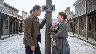 The Widow with A Child Begged For A Cooking Job A The Half Apache Blacksmith's - Her Life Changed...