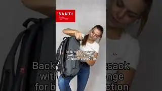 New SANTI backpack #shorts  #santidiving#morethandiving