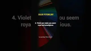 🌈 Color affects your mood more than you think. #colorpsychology #colorfacts #facts #shorts
