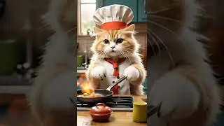 cooking cat #viralvideo #cat #youtuber #cat #viralvideo #youtubeshorts