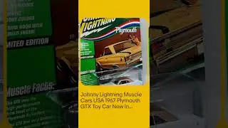 Johnny Lightning Muscle Cars USA 1967 Plymouth GTX Toy Car New In Package