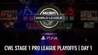 CWL Pro League Stage 1 Playoffs 2018 | Day 1