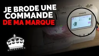 COMMENT JE PR&Eacute;PARE UNE COMMANDE EN BRODERIE POUR MA MARQUE DE V&Ecirc;TEMENTS 🧵