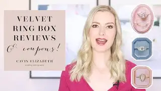 Velvet Ring Box Company Reviews + a GIVEAWAY & Coupon Codes