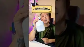 Review lampu portable led emergency #reaction #reviewproduk #lampuemergency #lampuportable