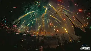 👏 ESPECTACULAR RECIBIMIENTO DE RACING en la previa de la SEMIFINAL ante FLAMENGO 
