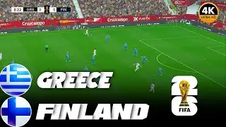 🔴Греция против Финляндии | Матч Чемпионата мира по футболу FIFA 2026 | Геймплей PES | #fifaworldc...