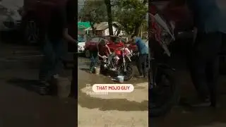 Mighty Mojo Getting ready to Roar #mahindramojo #mojo #m2all #mojotribe