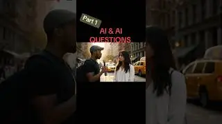 &ldquo;AI Asking AI: Raw Street Interviews&rdquo; part 1 #futureofai #veo3 #seeingai #aiadventures