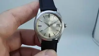 1963 Tudor Prince Oysterdate 'Small Rose' men's vintage watch.  Model reference 7966