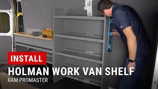 Установка полки Holman Work Van в наш RAM ProMaster