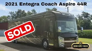 SOLD - 2021 Entegra Coach Aspire 44R  |  www.MotorHomeFinders.com
