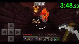 Minecraft Pe 1.17 Speedrun In 6 Minutes!