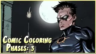 Comic Coloring Time Phases: Eclipse (issue 3)
