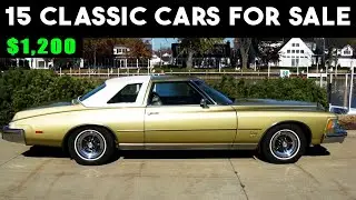 15 Find Cheap Classic Cars for Sale Direct from Owners Today