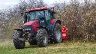 Mulčovanie Likvidacia naletov Case IH MXU 135 PRO