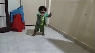 Daivik's first walk..... ... 