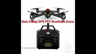 MJX Bugs 2 B2 GPS FPV Brushless Best Cheap Drone 2017 Unboxing & Tutorial English