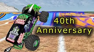 Grave Digger 40th Anniversary Freestyle | Monster Jam Freestyle