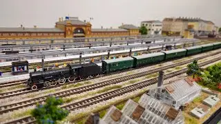 Scala N - FS: Gr. 675 con centoporte tipo 1910, 1920R, 1928R, 1933R e bagagliaio DI90 di F. Finazzer