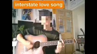 Interstate love song acoustic stp cover #grunge #rock #music #guitar #cover