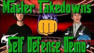 Master Takedowns Self Defense Demo (Parody)