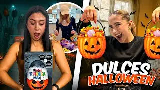 HACIENDO BOLSAS DE DULCES PARA HALLOWEEN 🎃 | Hermanas JM 