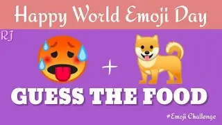 World Emoji Day 2022 | Guess the food  #quizmonster #emojipuzzle #riddlebee