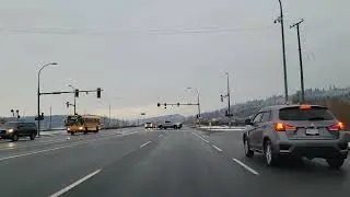 Driving on the #7 Highway from Mission to Maple Ridge, BC 🇨🇦 2023
